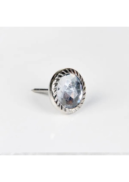 Bfs Dekoratif Parlak Taşlı Kabara Raptiye 17 mm - 500