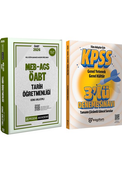 2026 Meb Ags Öabt Tarih Öğretmenliği Konu Anlatımı(Video Ders HEDIYELI)(824 Sayfa)