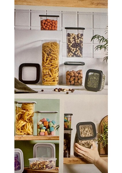 20’li Erzak ve Baharat Saklama Kabı Seti – Füme, Kapaklı, Çeyiz Seti fiyatları