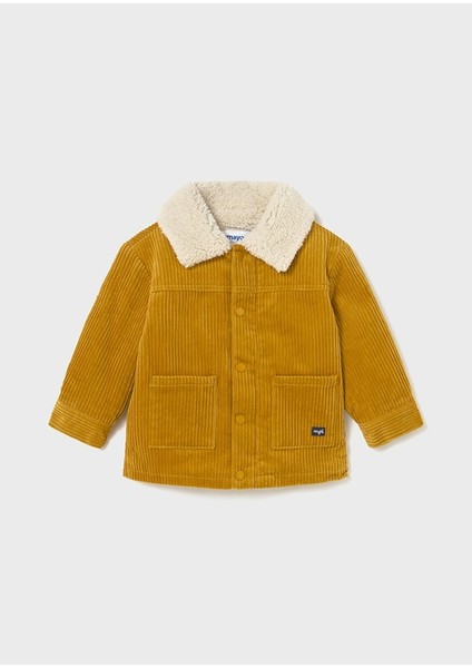 Erkek Bebek Mont (1-4 Yaş) – Açık Kahverengi, Içi Kürklü, %100 Pamuk, Uzun Kollu, Çift Cepli modelleri