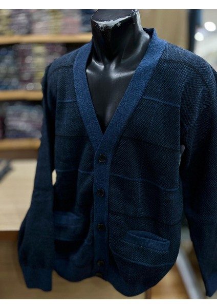 Erkek Triko Düğmeli Cepli Desenl Ihırka fiyatları