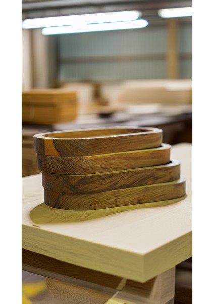 Ahşap Kahve, Çerez, Meyve Sunum Altlığı 4'lü Aile Paketi fırsatları