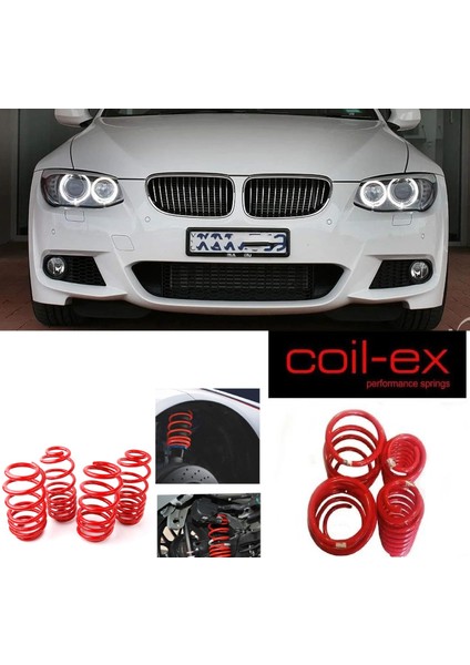 Bmw E93 2006.2012 3.seri Cabrio Coil-Ex 3.5 cm Helezon Spor Yay