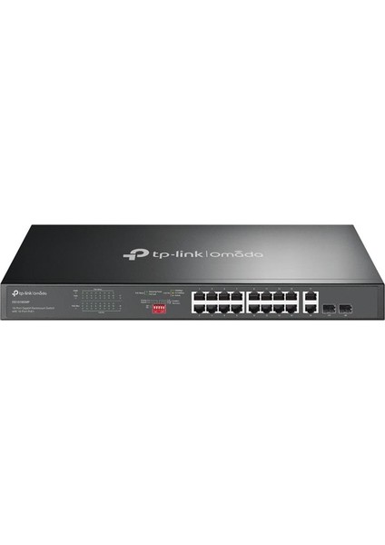 Tp-Lınk Omada DS1018GMP 16 Port GIGABIT+2X1GB RJ45/SFP Combo 250W 250 Metre Poe Mesafe Metal Rackmount Kasa Swıtch