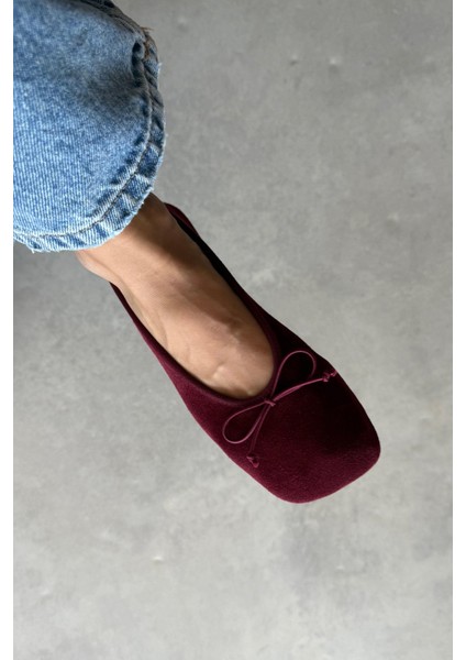 Maison Bordo Hakiki Deri Babet