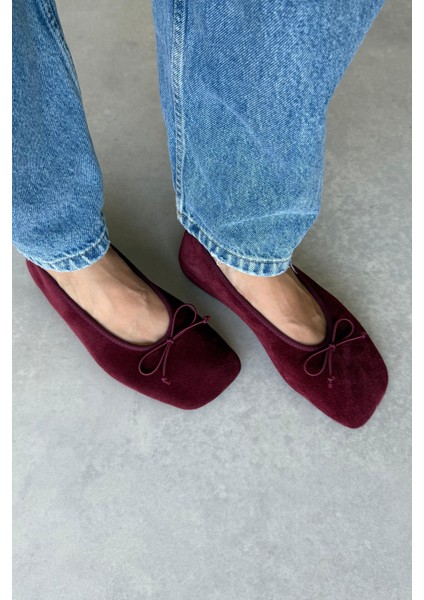 Maison Bordo Hakiki Deri Babet indirimleri