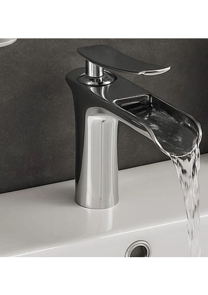 Rudis Armatür Şelale Model Lavabo Bataryası-PİRİNÇ fırsatları