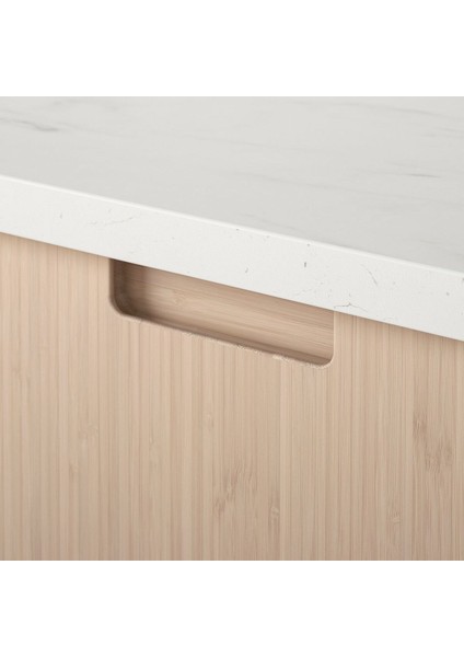 Çekmece Ön Paneli, Açık Bambu, 60X20 cm modelleri