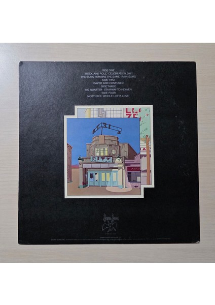 - The Soundtrack From The Film The Song Remains The Same - ***1976 Japonya Baskı*** - Dönem Baskı Plak - Longplay - Lp fiyatları