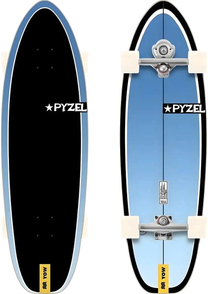 33,5 Shadow Surfskate Jon Pyzel Tasarımı İspanya Üretimi Yüksek Kontrol 33,5 inç modelleri