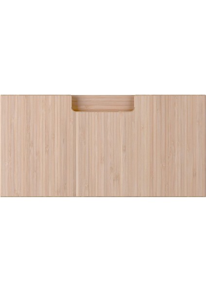 Çekmece Ön Paneli, Açık Bambu, 40X20 cm