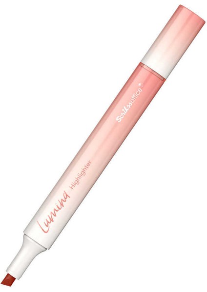 Scriks Lumina Pastel Tonlar Fosforlu Kalem Lotus Kırmızısı 1 Adet