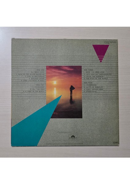 - The Best Of Rainbow - 1981 - Dönem Baskı Plak - Longplay - Lp fiyatları