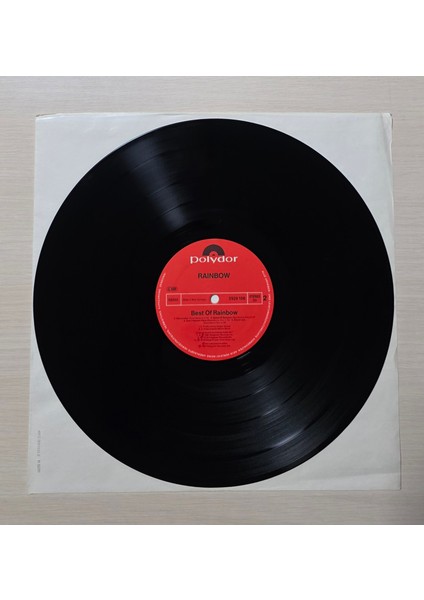 - The Best Of Rainbow - 1981 - Dönem Baskı Plak - Longplay - Lp modelleri