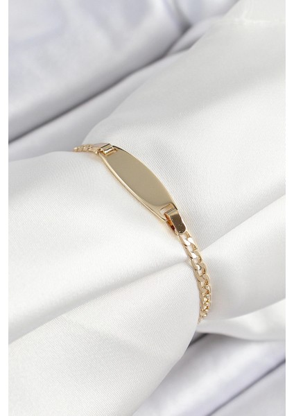 Bfs Pirinç Oval Model Gold Renk Xuping Bebek Künyesi