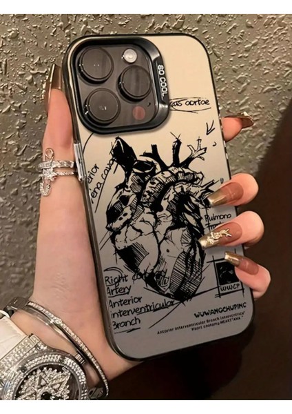 Iphone 16 Pro Uyumlu Baskılı Desen Kir Tutmayan Lüx Telefon Kılıfı MK01A indirimleri