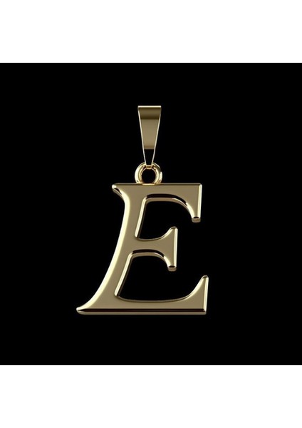 14 Ayar Altın Kolye Ucu Harf E GM9514 1 gr fırsatları