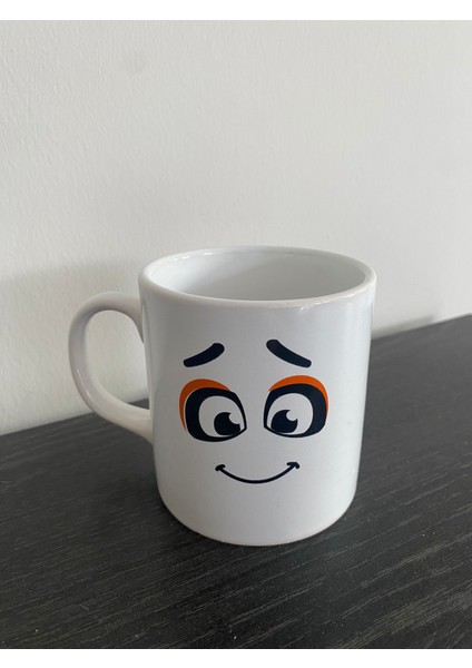 Os Pa Yüz Ifadeli Özel Tasarım Porselen Kupa Bardak