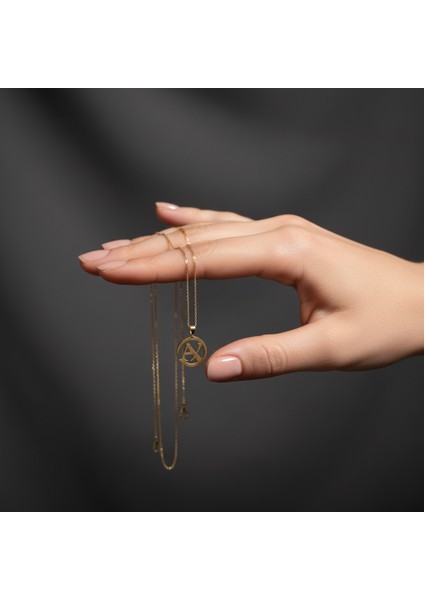 14 Ayar Altın Kolye Ucu A&x GM10206 0.5 gr fiyatları