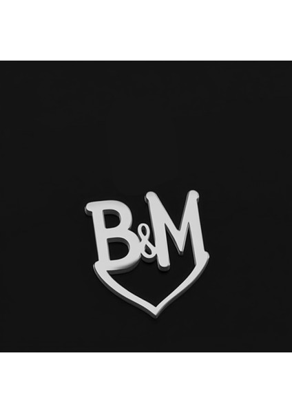 925 Ayar Gümüş Kolye M&b SM9851