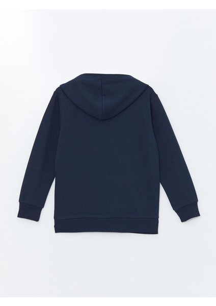 Kapüşonlu Erkek Çocuk Kalın Fermuarlı Sweatshirt (W5) fiyatları