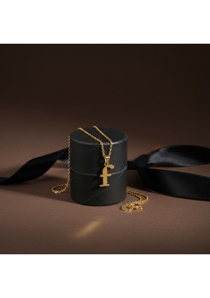 8 Ayar Altın Kolye Ucu Harf F GM9652 1 gr modelleri