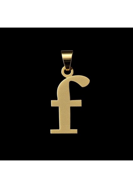 8 Ayar Altın Kolye Ucu Harf F GM9652 1 gr fırsatları