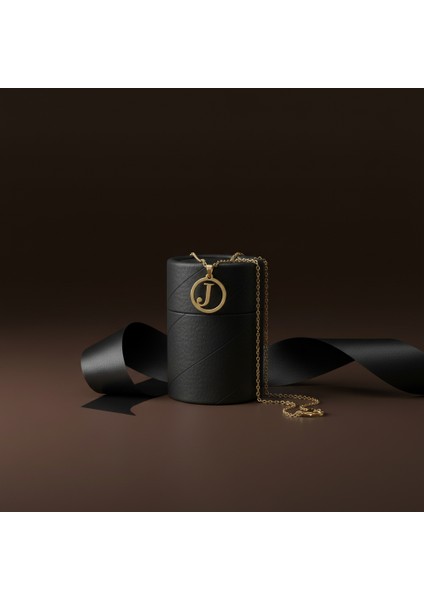 8 Ayar Altın Kolye Ucu Harf J GM9726 1 gr modelleri