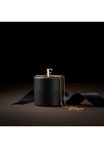 8 Ayar Altın Kolye Ucu Harf F GM9658 1 gr modelleri