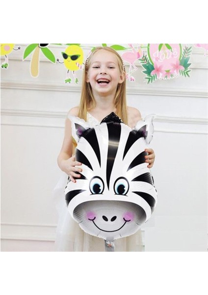 Zebra Folyo Balon (55 Cm)