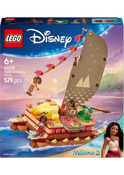 Bfs LEGO Disney Moana’nın Macera Kanosu 43270 indirimleri