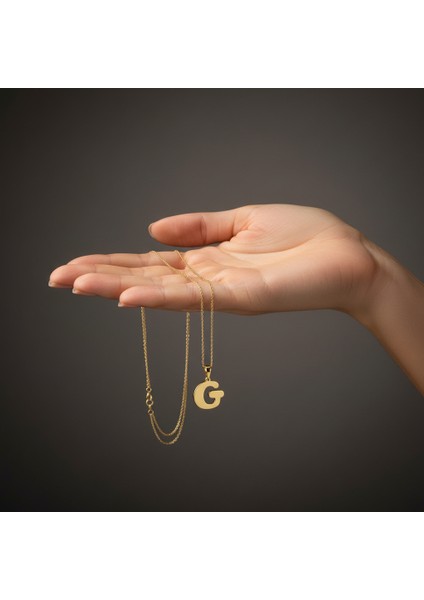 8 Ayar Altın Kolye Ucu Harf G GM9684 0.5 gr fiyatları