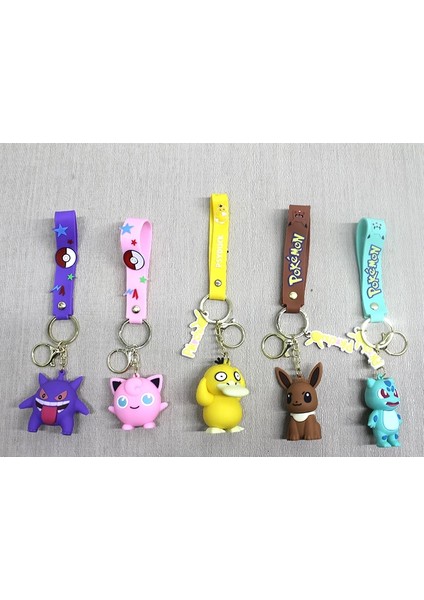 Bfs Pokemon Serisi Silikon Anahtarlık ALK4265