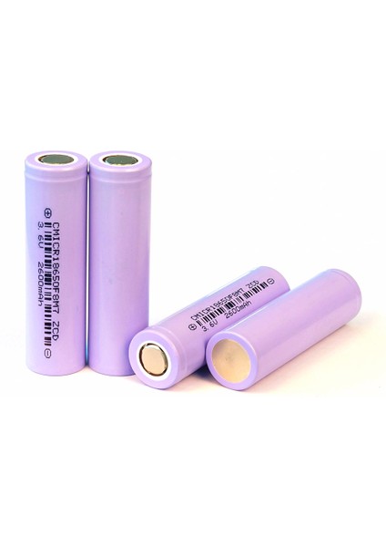 Cmıcr 18650-26 Li-Ion Pil (Yenilenmiş) – 2600 Mah, 3.6 V