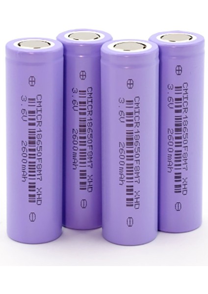 Cmıcr 18650-26 Li-Ion Pil (Yenilenmiş) – 2600 Mah, 3.6 V fiyatları