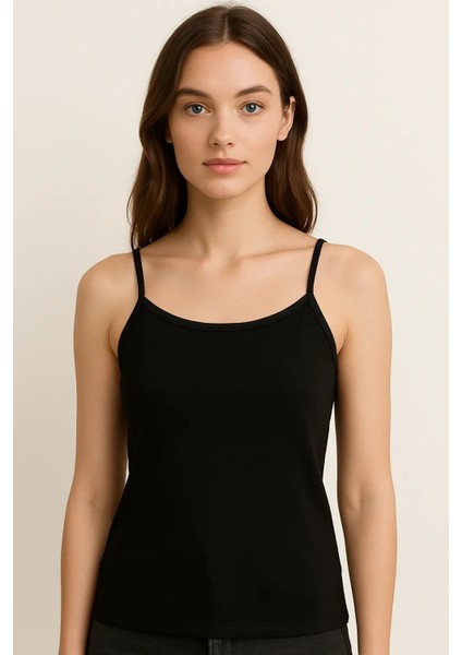 Kadın 6'lı Paket %100 Pamuk Ip Askılı Atlet fiyatları