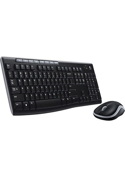 Logitech MK270 Q Kablosuz USB Siyah Multimedya Klavye/mouse Set 920-004525
