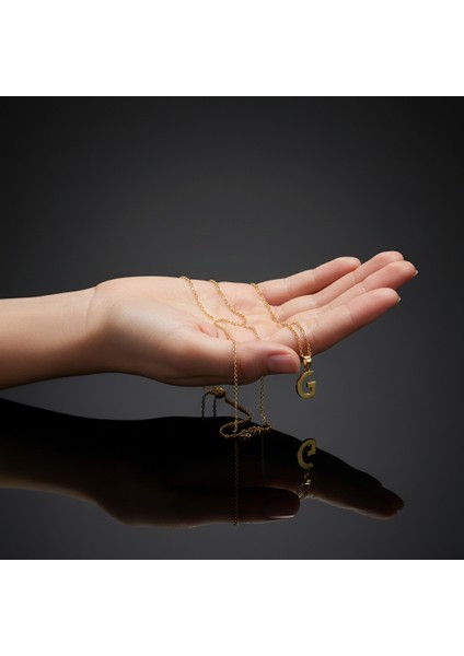 14 Ayar Altın Kolye Ucu Harf G GM9683 0.5 gr fiyatları