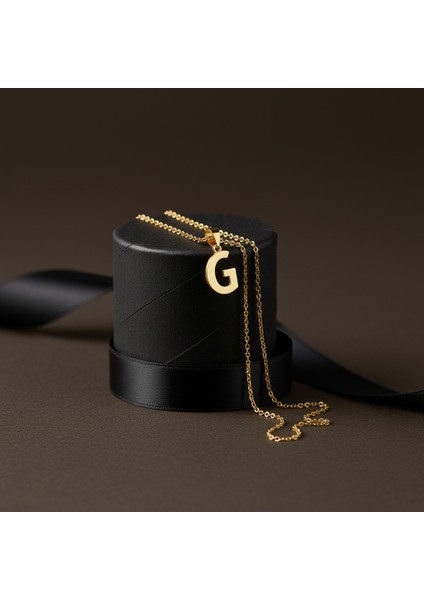 14 Ayar Altın Kolye Ucu Harf G GM9683 0.5 gr modelleri