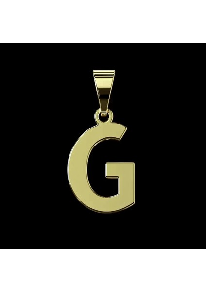 14 Ayar Altın Kolye Ucu Harf G GM9683 0.5 gr fırsatları
