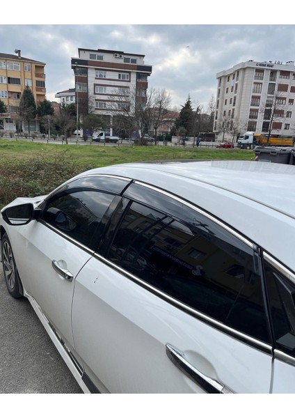 Honda Civic Fc5 Kromlu Cam Rüzgarlığı fırsatları