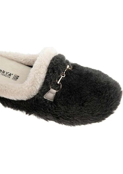 Kraska 36901-086 Kadın Kışlık Ev Terliği Füme 36-40 modelleri
