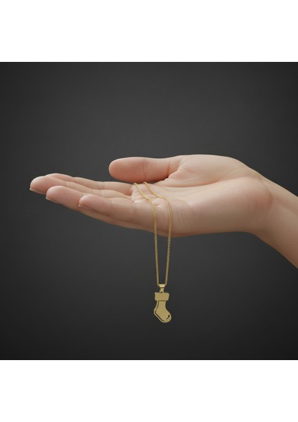 14 Ayar Altın Kolye Ucu Noel Çorabı GM9247 1 gr fiyatları