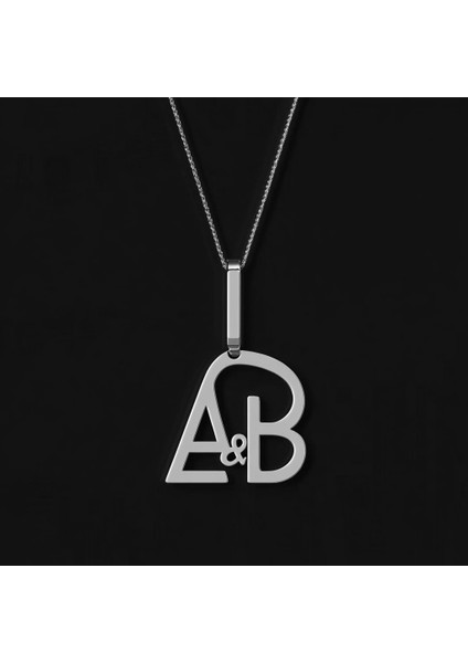 925 Ayar Gümüş Kolye A&b SM9924