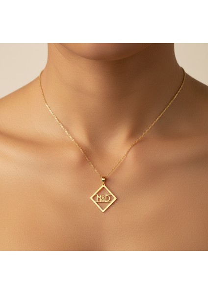 14 Ayar Altın Kolye Ucu M&d GM9748 1 gr