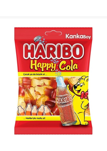 Happy Cola Jelibon 80 G x 12 Paket (960 G)