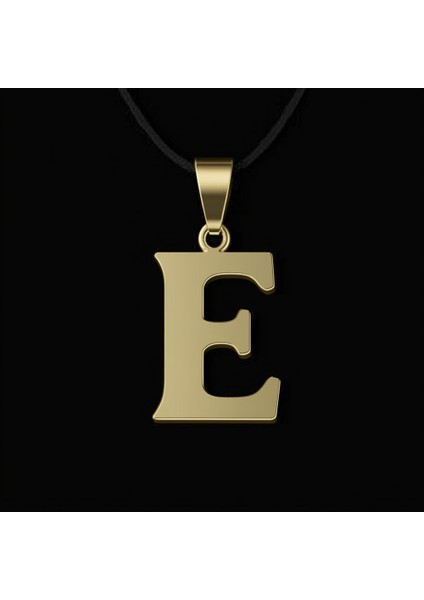 14 Ayar Altın Kolye Ucu Harf E GM9503 0.5 gr fırsatları
