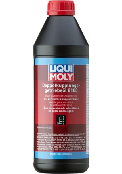 Lıquı Moly Dsg Şanzıman Yağı Dual Clutch Transmission Oil 8100 (3640)