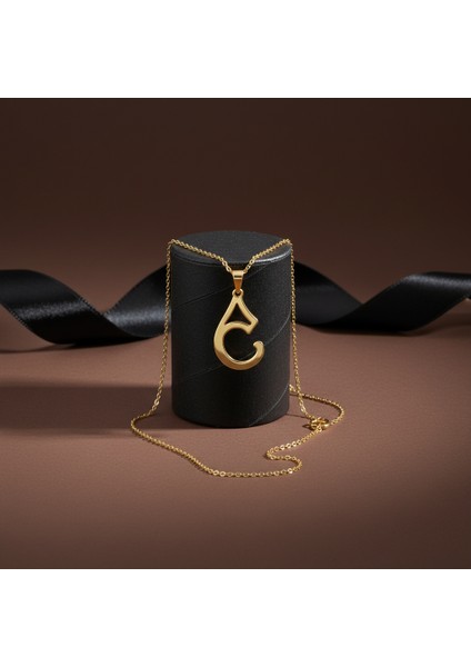 14 Ayar Altın Kolye Ucu Harf E GM9515 0.5 gr modelleri