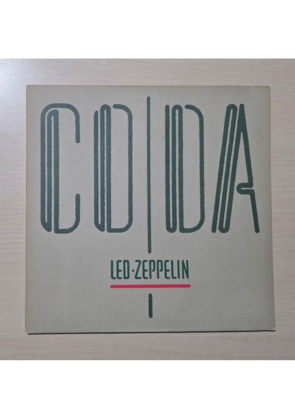 - Coda - 1982 - Dönem Baskı Plak - Longplay - Lp